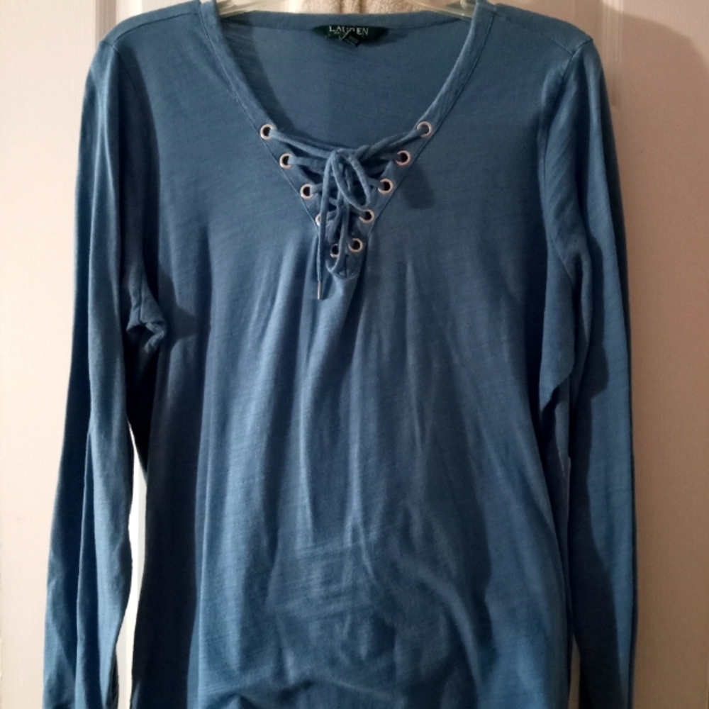Lauren by Ralph Lauren misses top.
